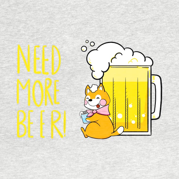 Need more beer-corgi by Cuteful